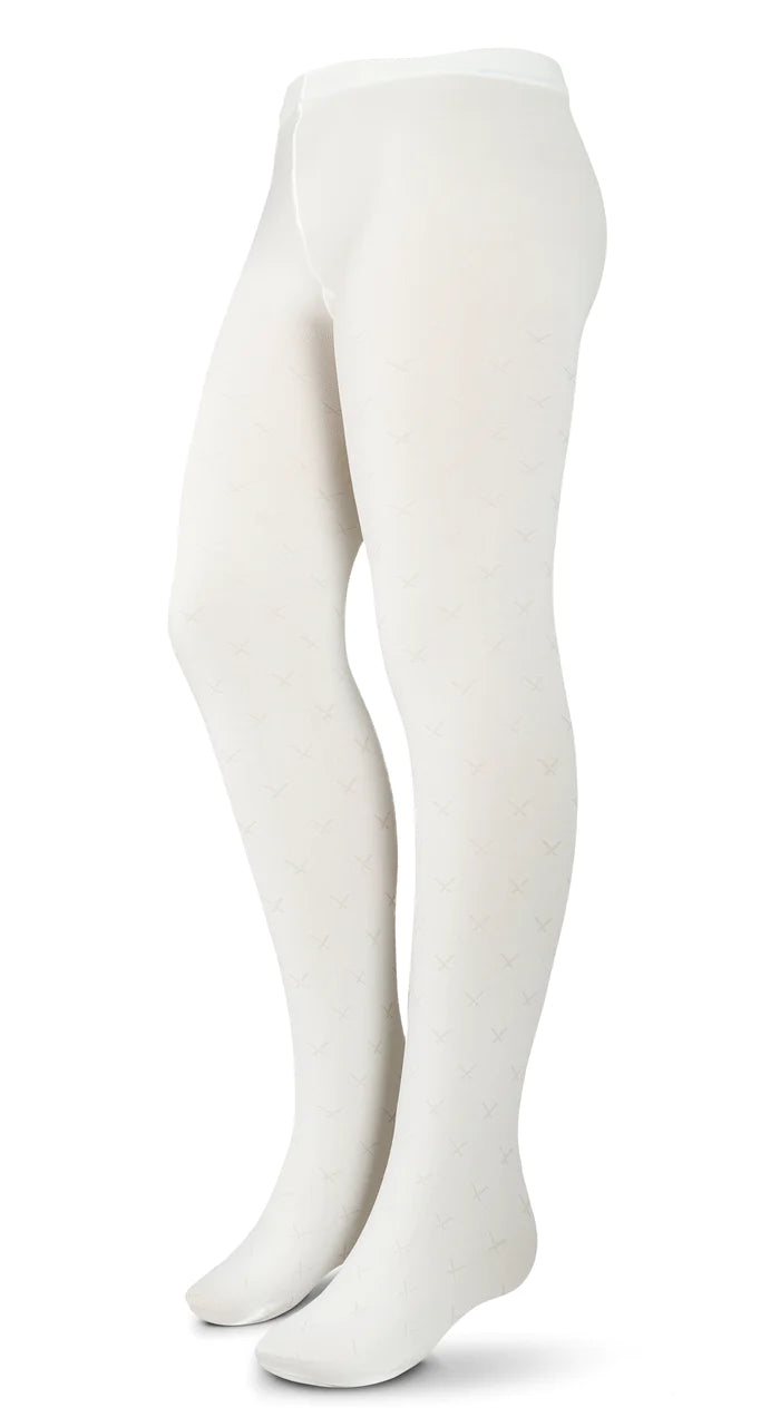 tights design v pattern opaque