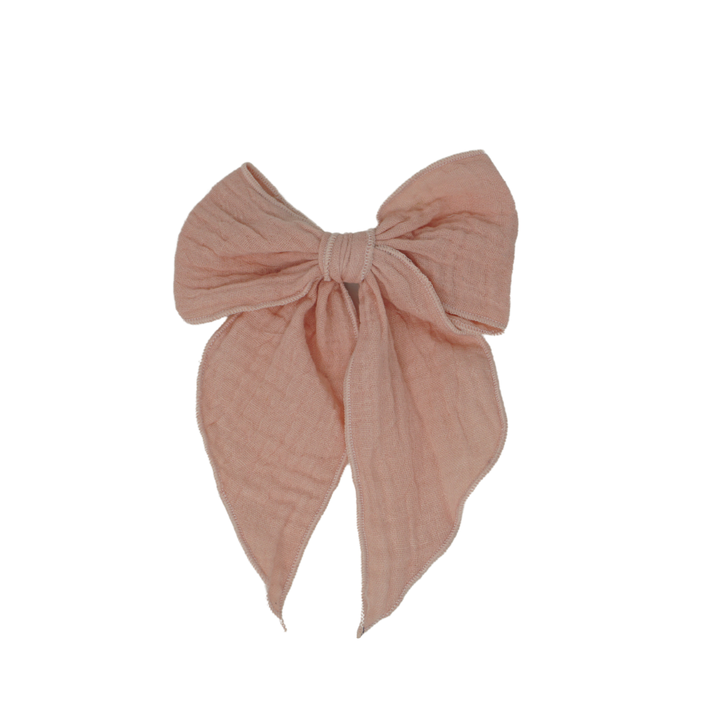 clip muslin bow
