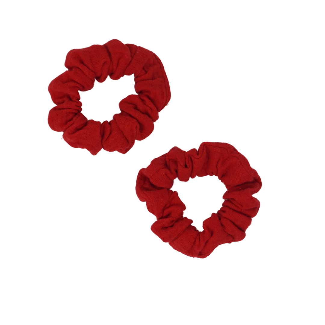 pony scrunchie muslin set