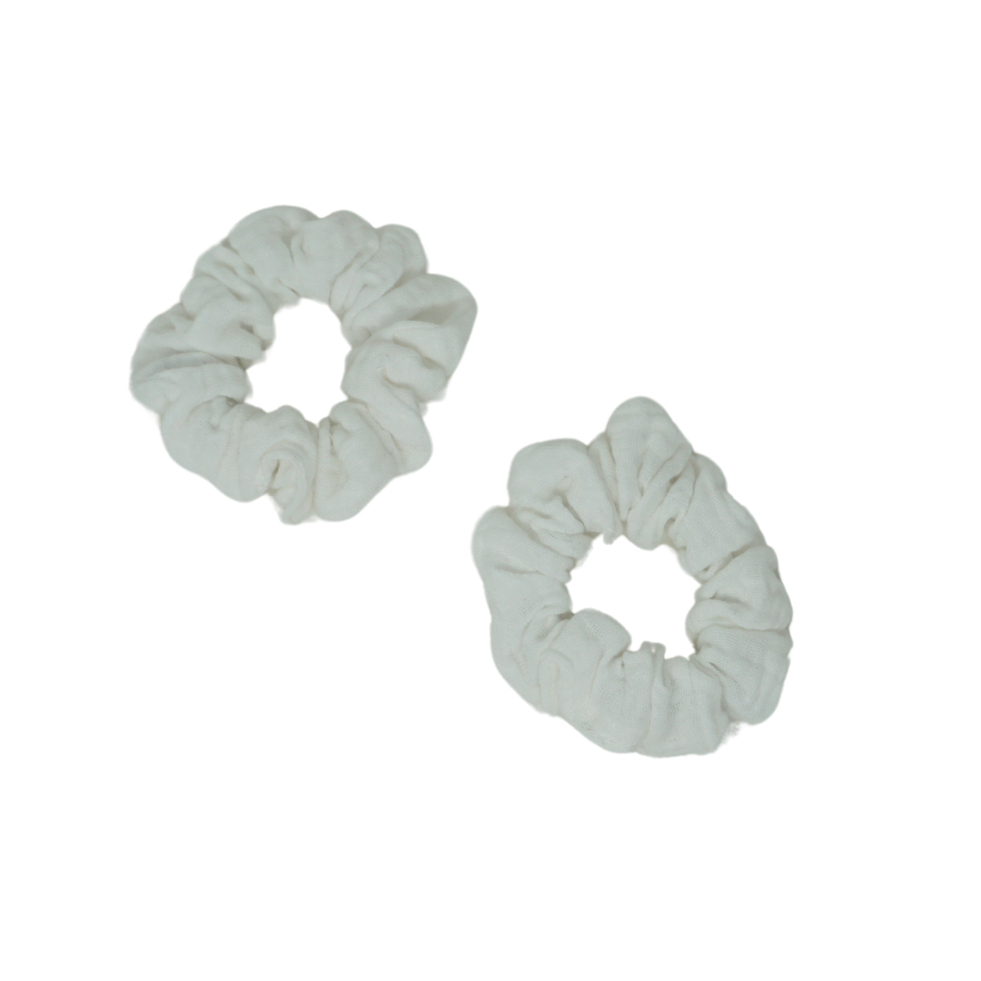 pony scrunchie muslin set