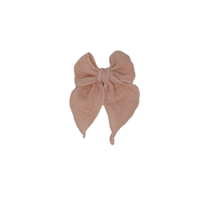 clip muslin bow