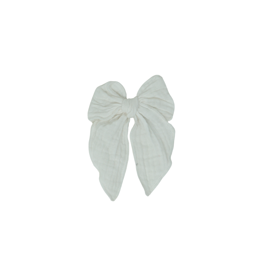 clip muslin bow