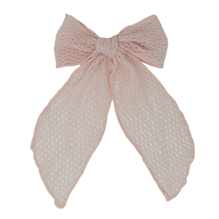 clip netting crochet bow