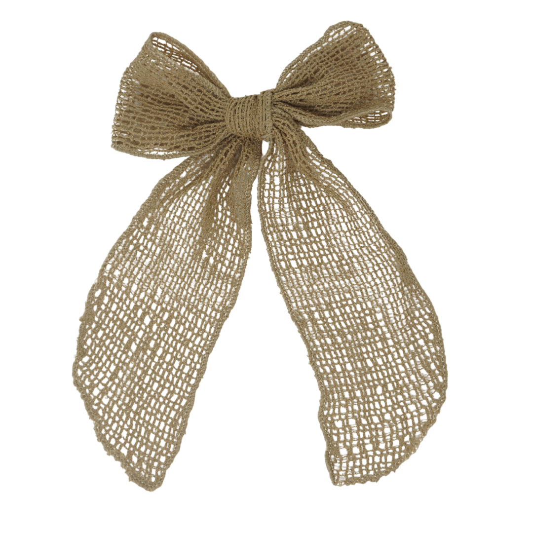 clip netting crochet bow
