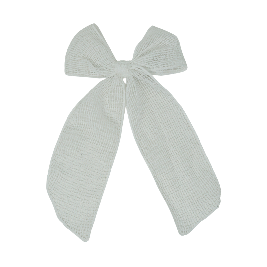 clip netting crochet bow