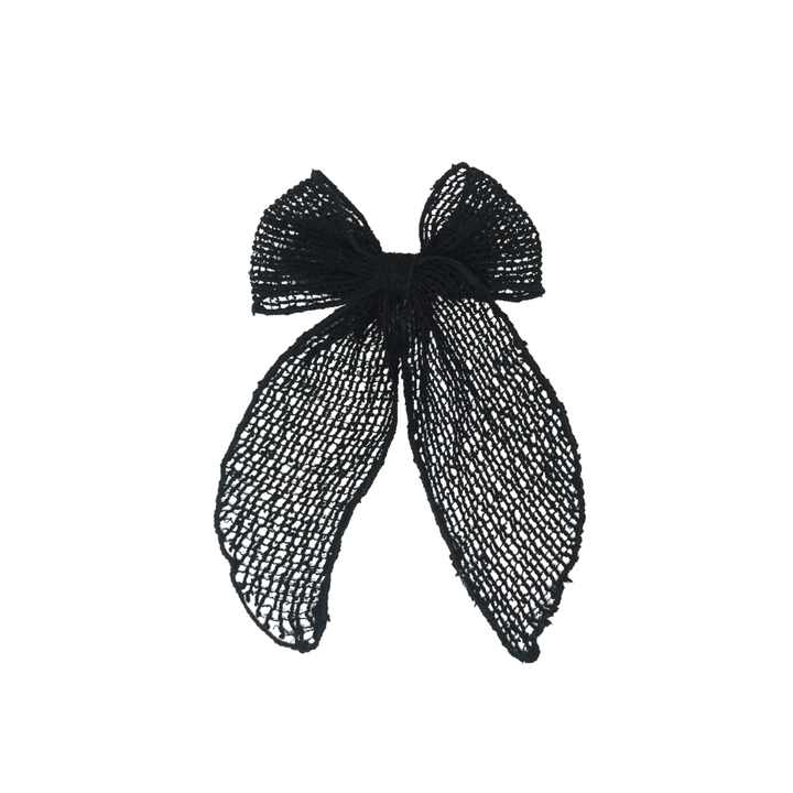 clip netting crochet bow