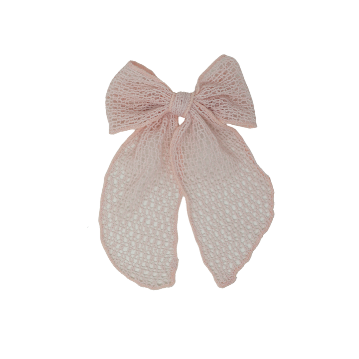 clip netting crochet bow