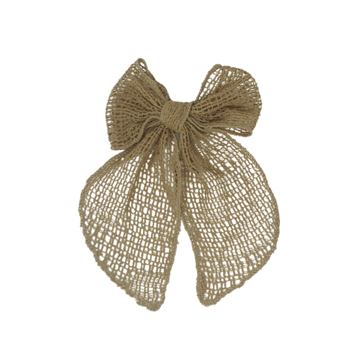 clip netting crochet bow