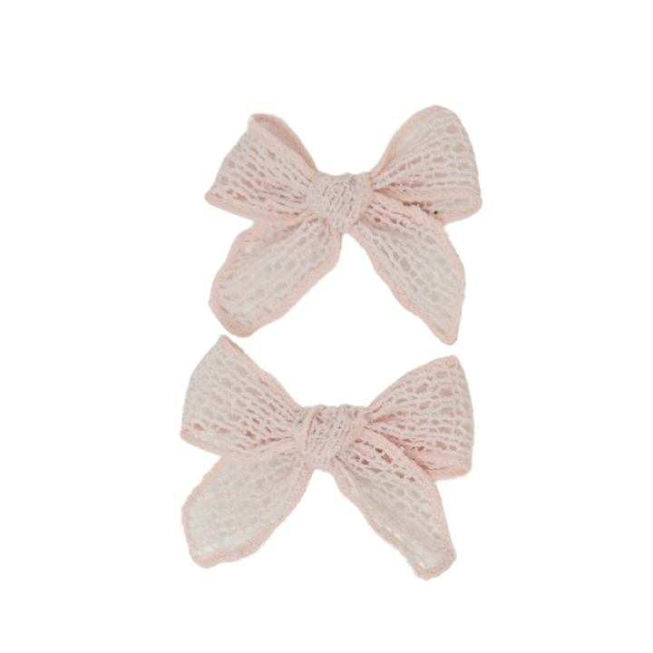 clip netting crochet bow