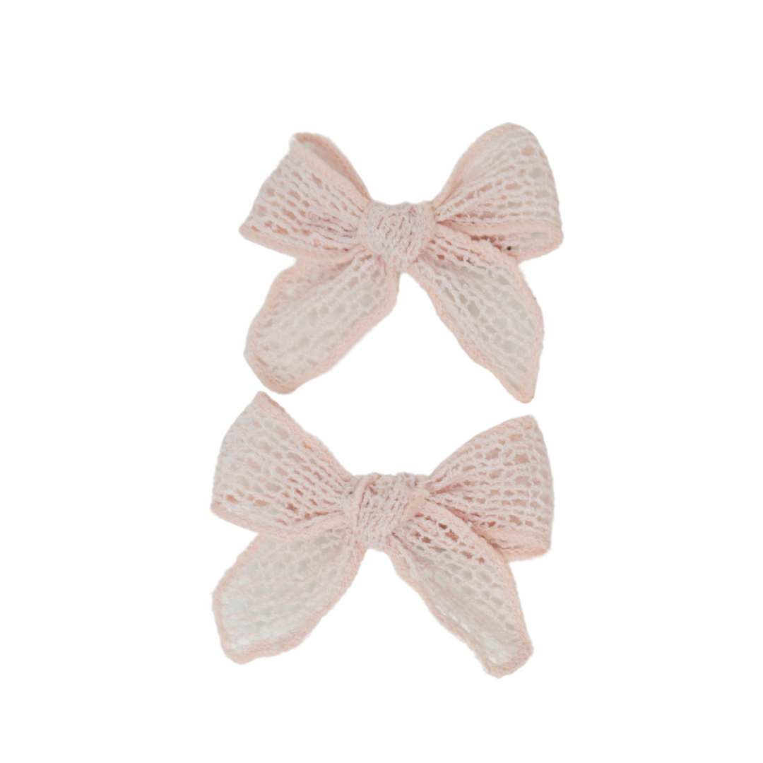 clip netting crochet bow