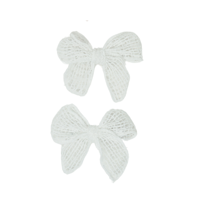 clip netting crochet bow