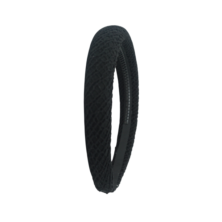 headband netting crochet padded