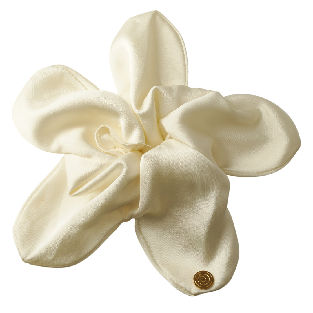 pony scrunchie silk
