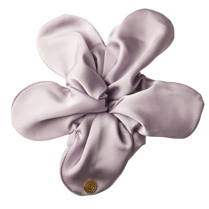 pony scrunchie silk