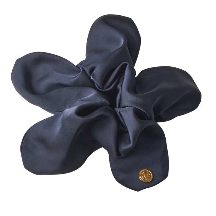 pony scrunchie silk