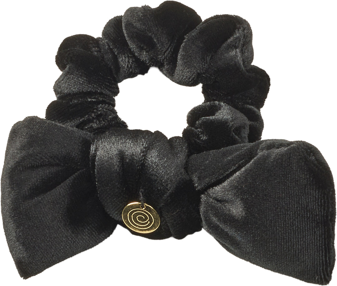 pony scrunchie velvet bow