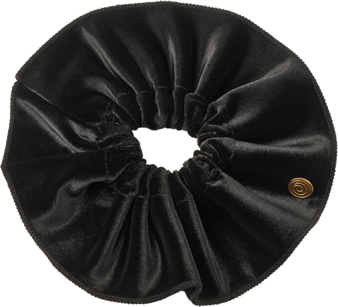 pony scrunchie velvet oversized