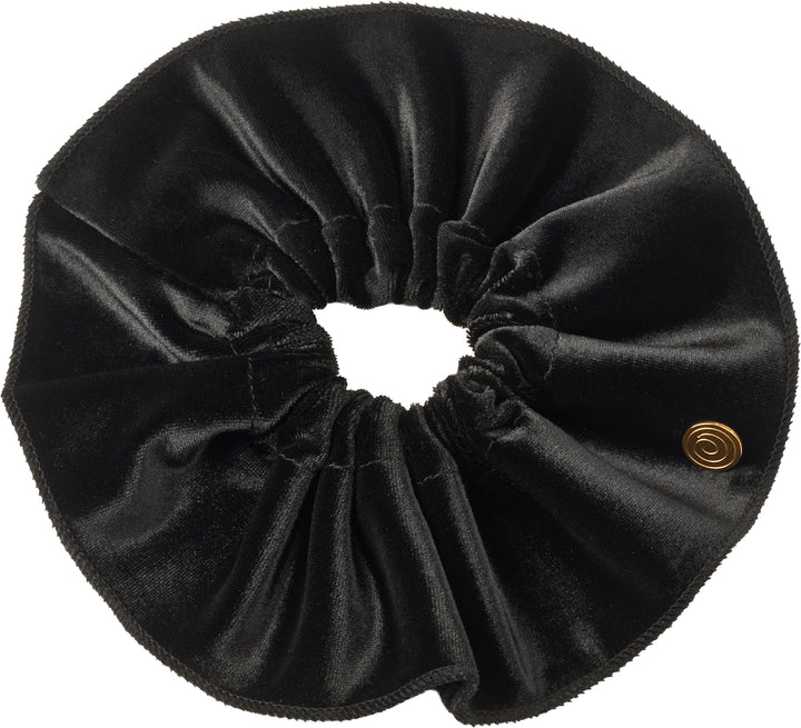pony scrunchie velvet oversized