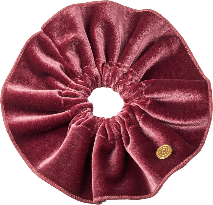 pony scrunchie velvet oversized