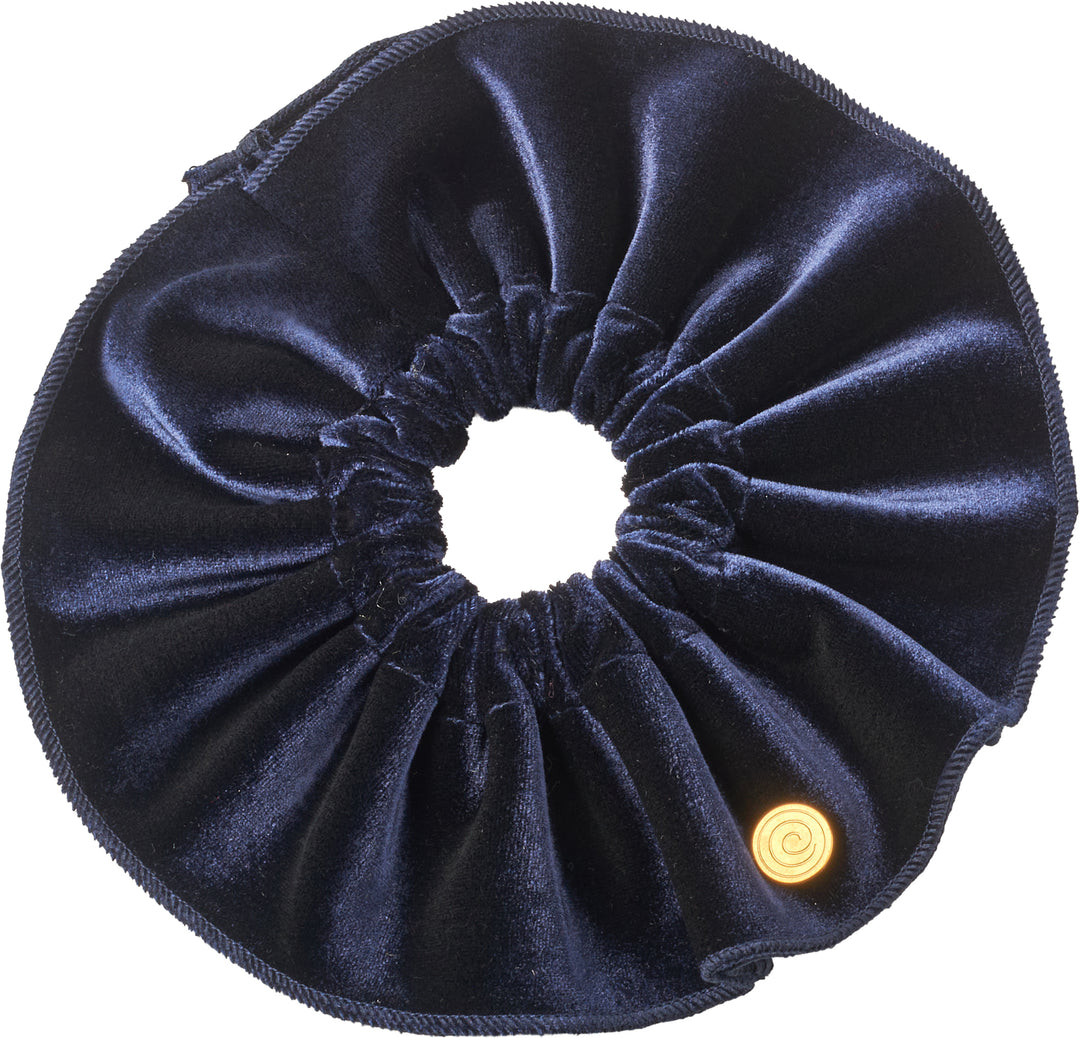 pony scrunchie velvet oversized