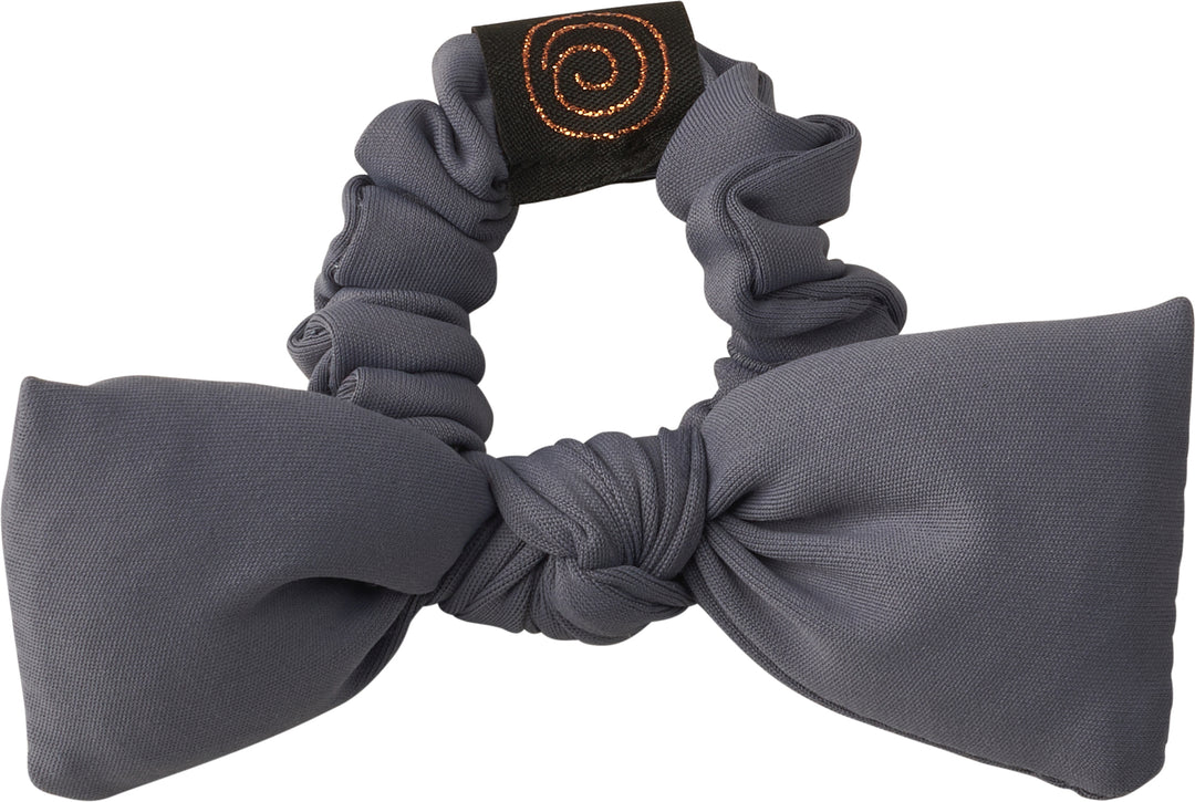 pony scrunchie jersey bow