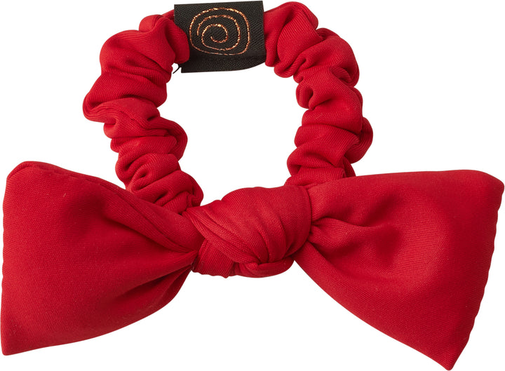 pony scrunchie jersey bow