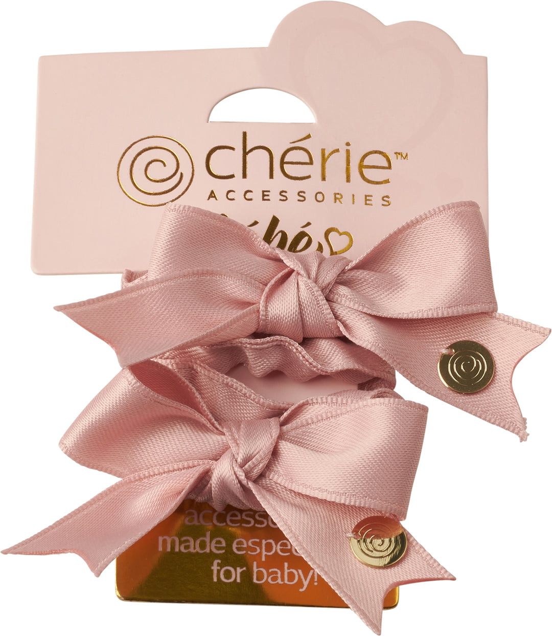 pony scrunchie basic satin bow set