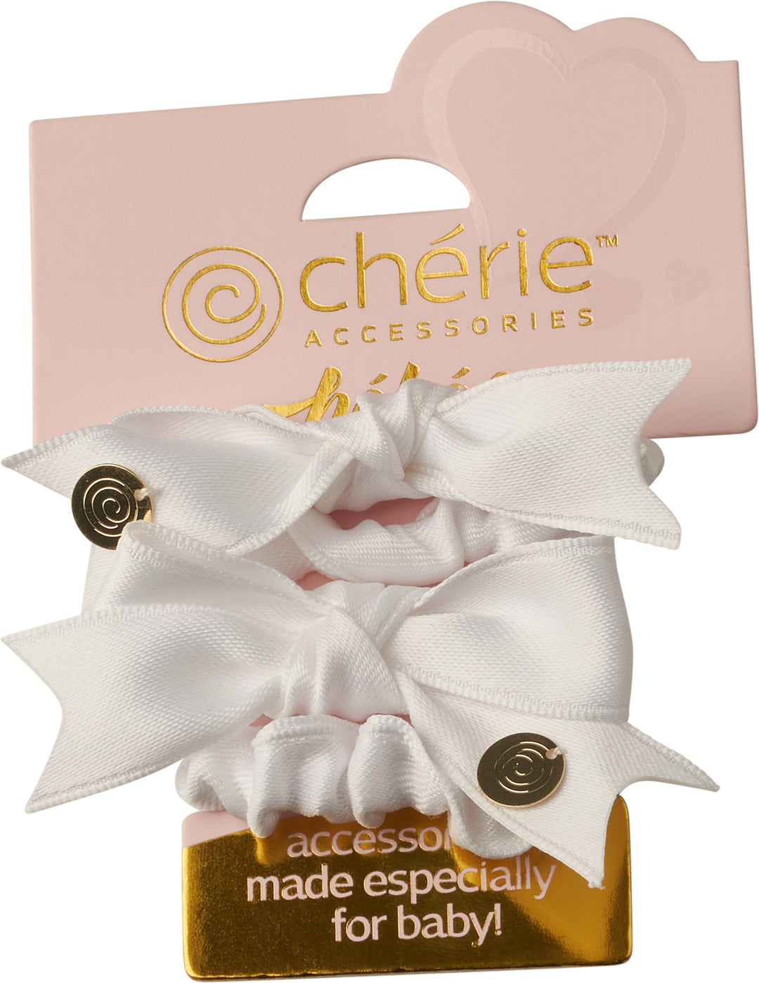 pony scrunchie basic satin bow set