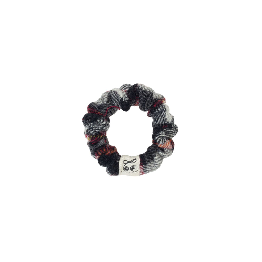 pony scrunchie plaid