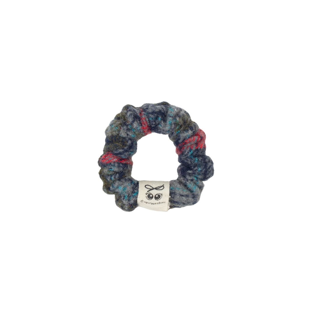pony scrunchie plaid