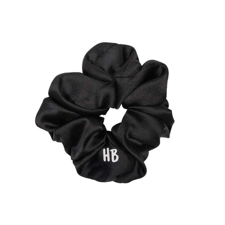 pony scrunchie satin