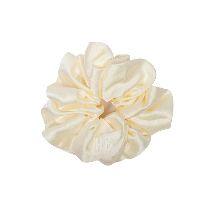 pony scrunchie satin