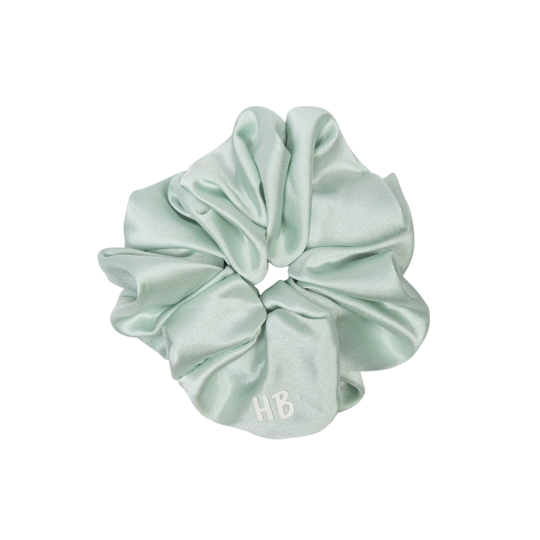 pony scrunchie satin