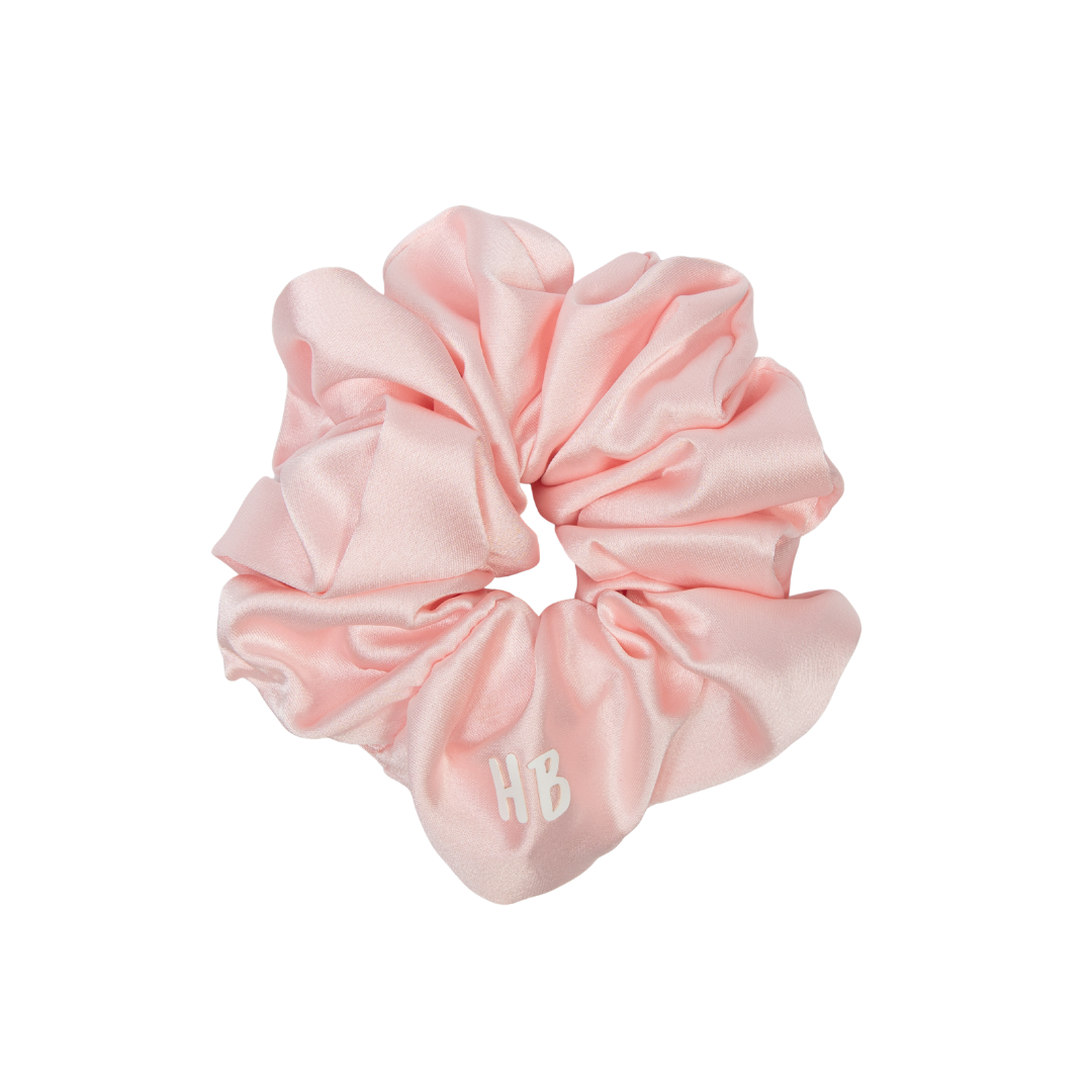 pony scrunchie satin oversized