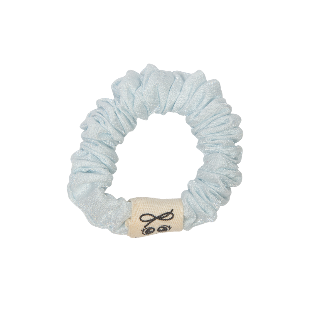 pony scrunchie satin sparkle