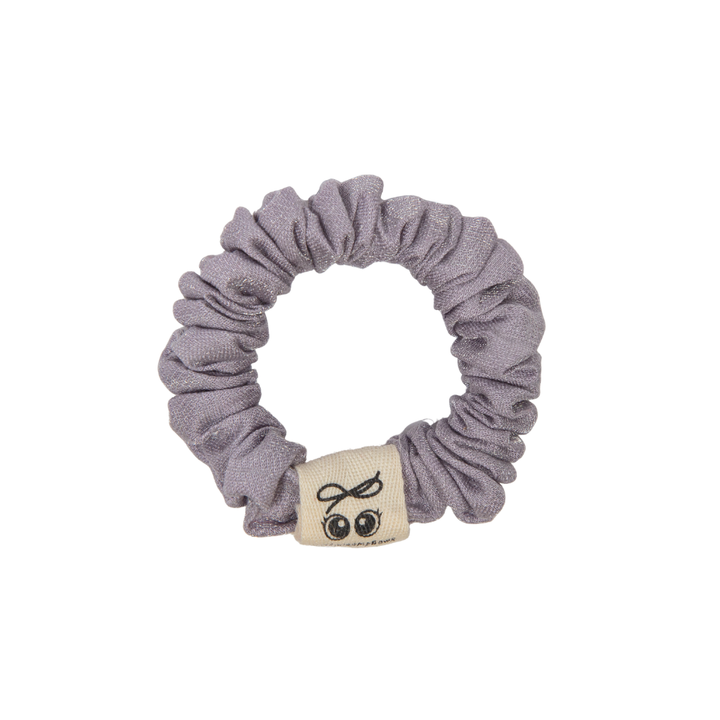 pony scrunchie satin sparkle