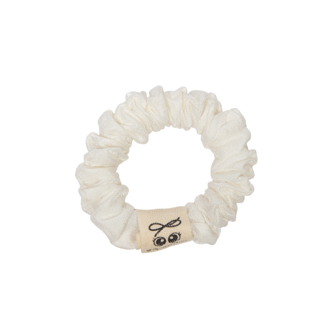 pony scrunchie satin sparkle