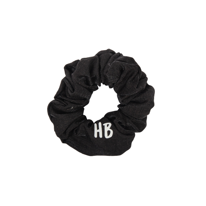 pony scrunchie satin sparkle