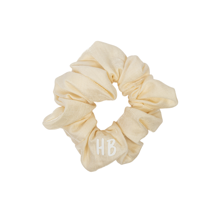 pony scrunchie satin sparkle