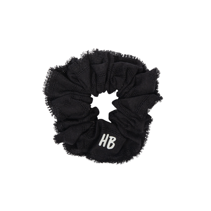 pony scrunchie thin eyelet