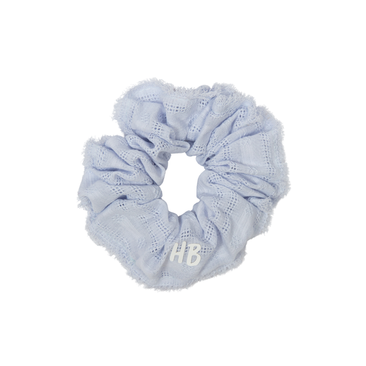 pony scrunchie thin eyelet