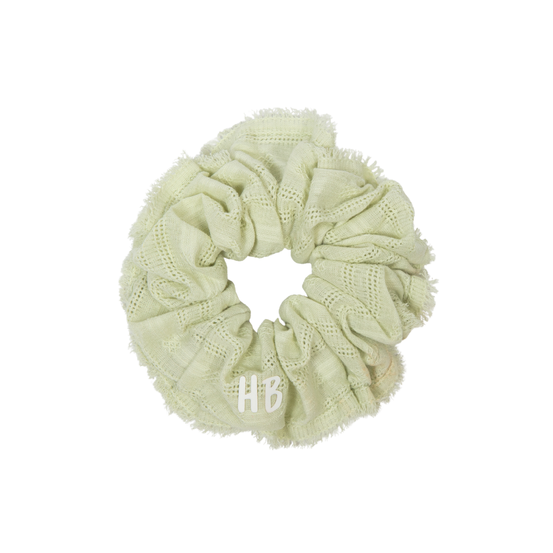 pony scrunchie thin eyelet