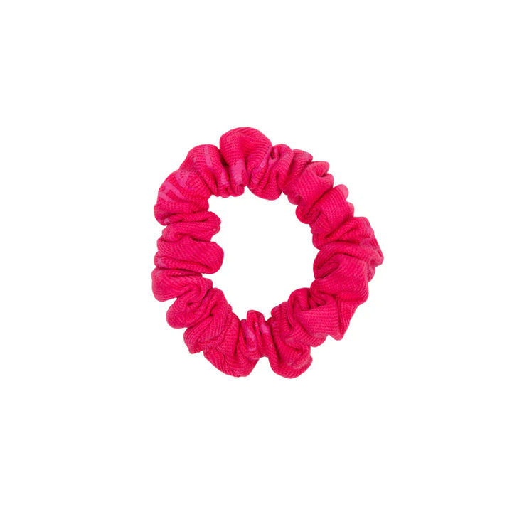 pony scrunchie logo stretch