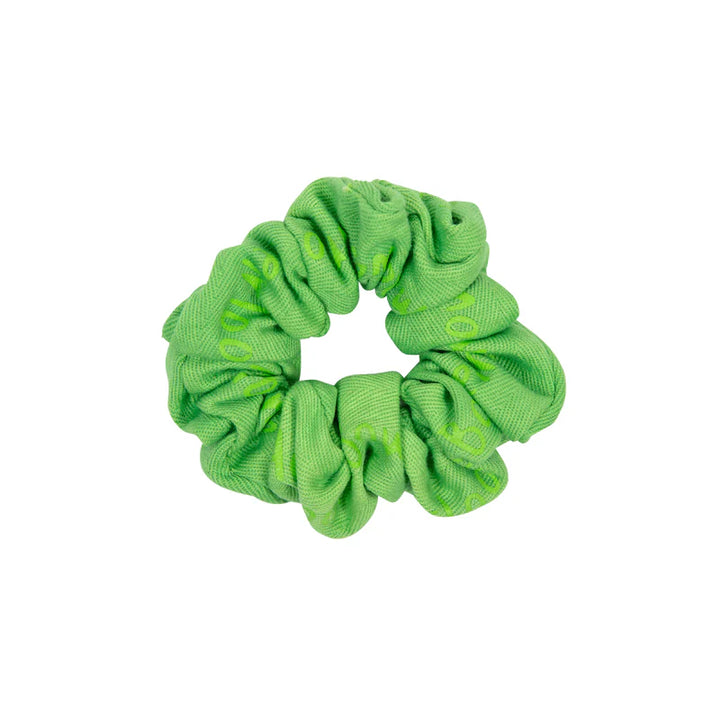 pony scrunchie logo stretch