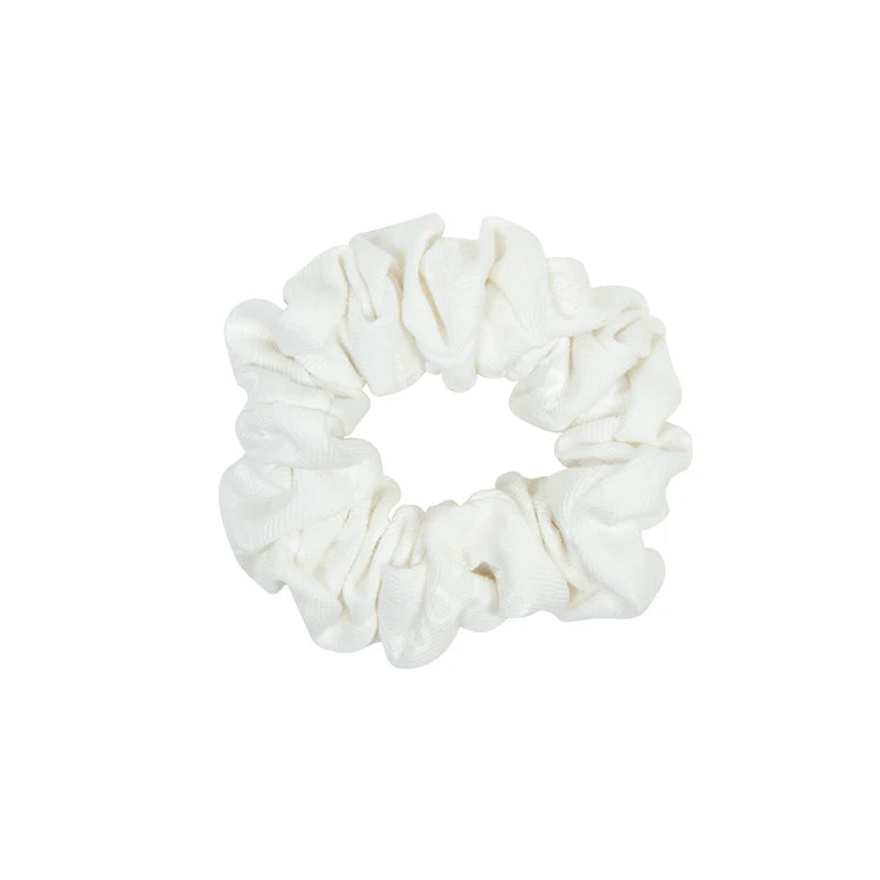 pony scrunchie logo stretch
