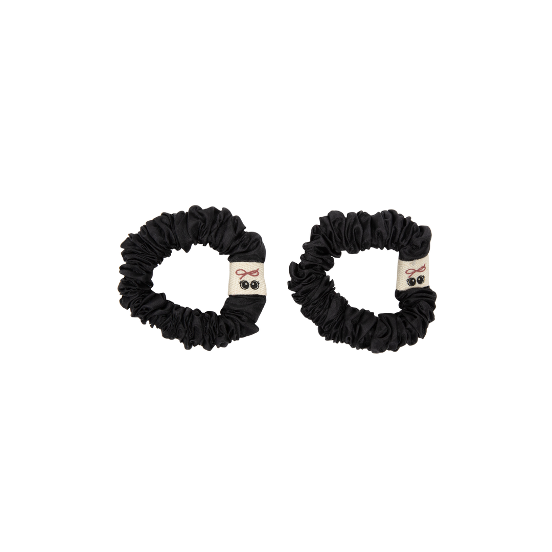 pony taffeta mini scrunchy set