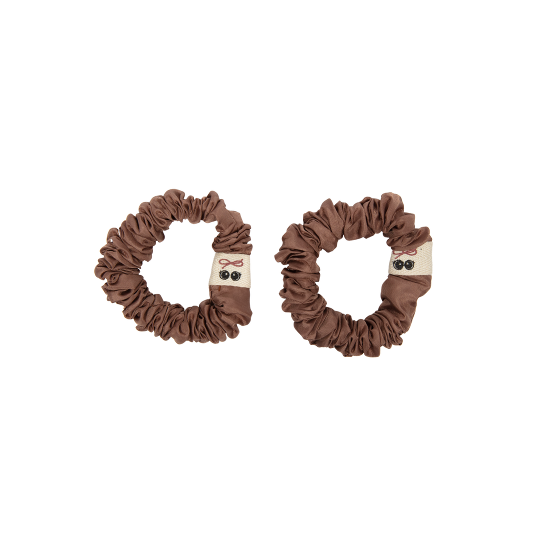 pony taffeta mini scrunchy set