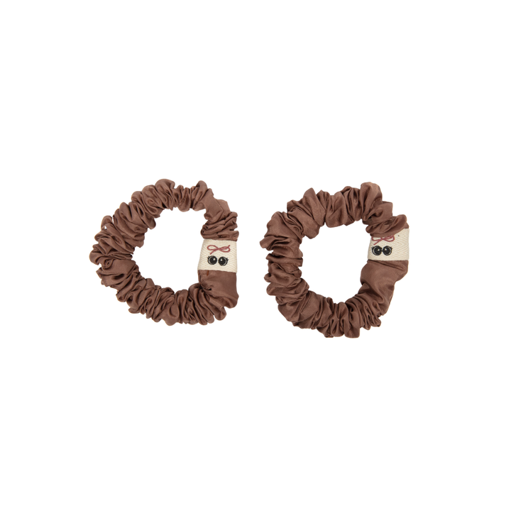 pony taffeta mini scrunchy set