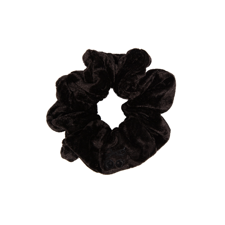pony crushed velvet scrunchy