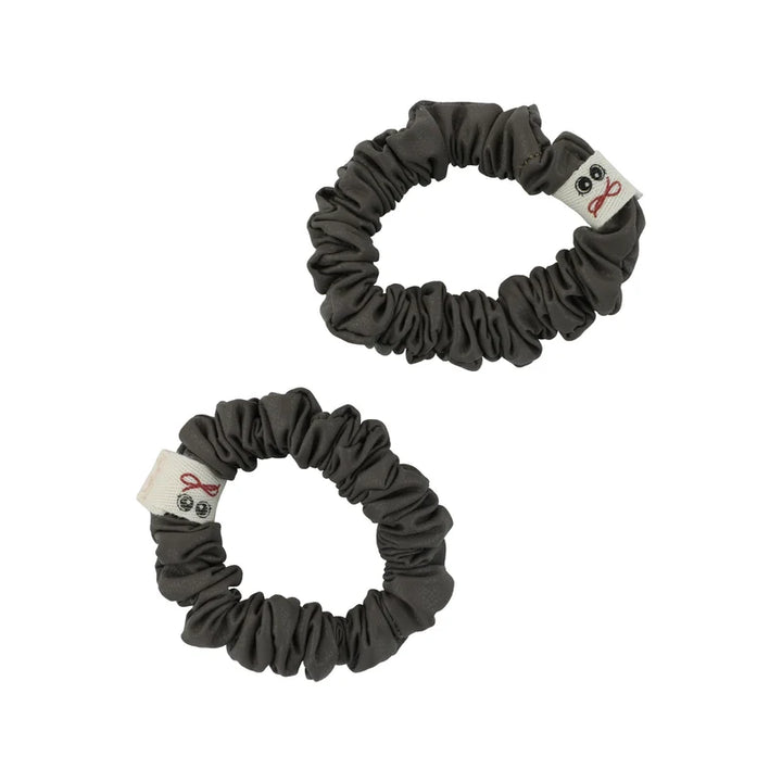 pony classic leather mini scrunchy set